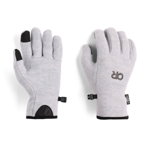 Women’S Grey Heather Flurry Sensor Gloves