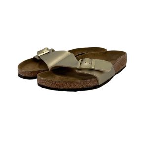 Birkenstock Women’s Gold Madrid Sandals / Size 10