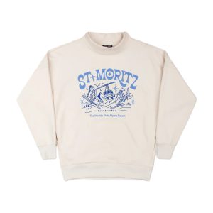 women’s moritz funnel neck crew